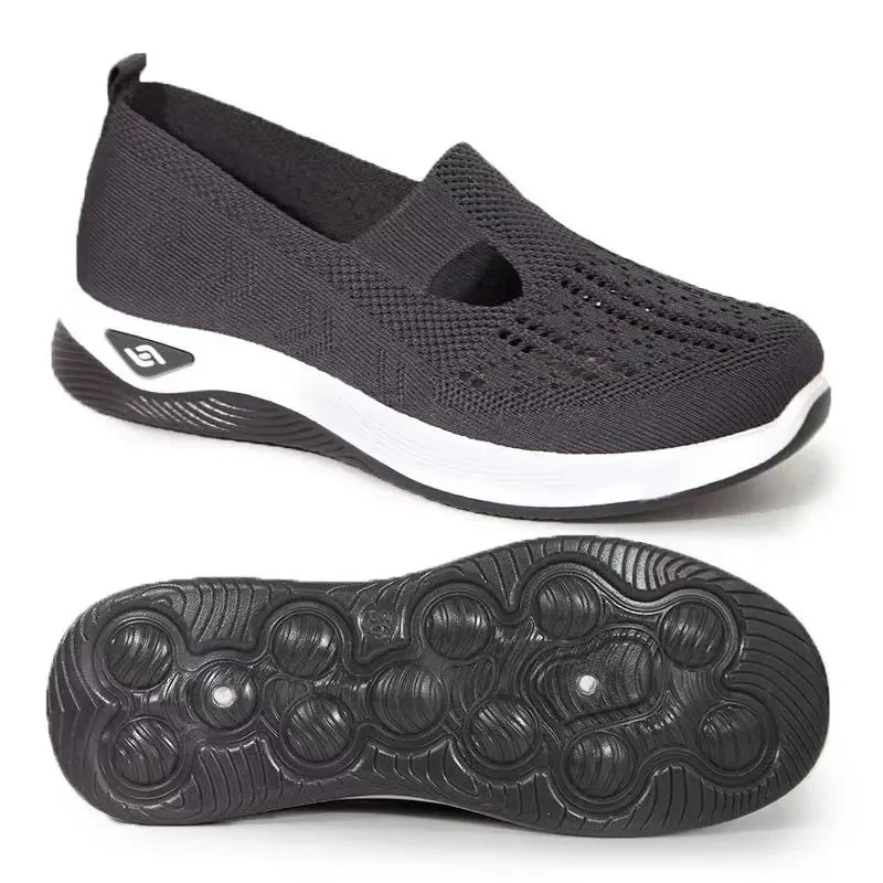 Women's Hiking Shoes Slip-On Breathable Textile with Memory Foam