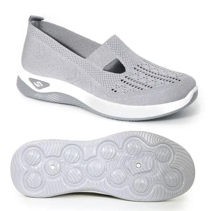 Women's Hiking Shoes Slip-On Breathable Textile with Memory Foam