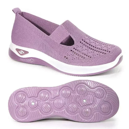 Women's Hiking Shoes Slip-On Breathable Textile with Memory Foam