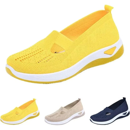 Women's Hiking Shoes Slip-On Breathable Textile with Memory Foam
