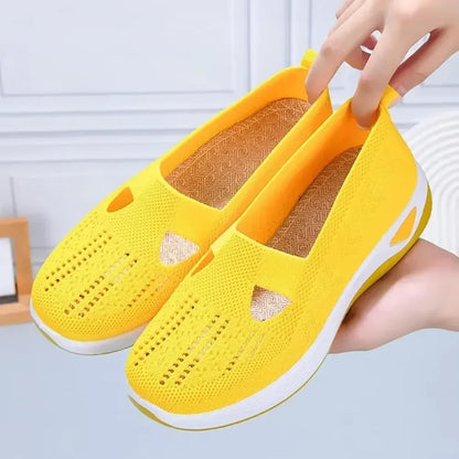 Women's Hiking Shoes Slip-On Breathable Textile with Memory Foam