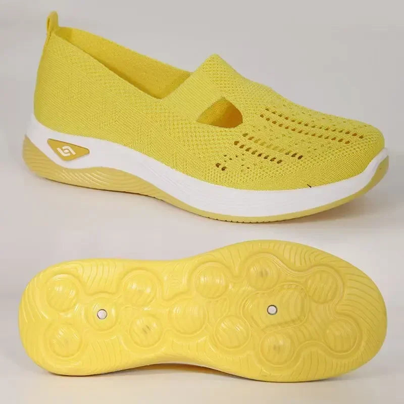 Women's Hiking Shoes Slip-On Breathable Textile with Memory Foam