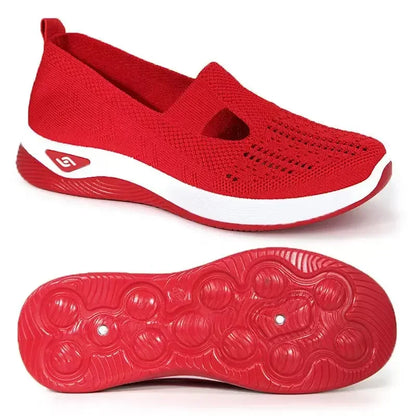Women's Hiking Shoes Slip-On Breathable Textile with Memory Foam