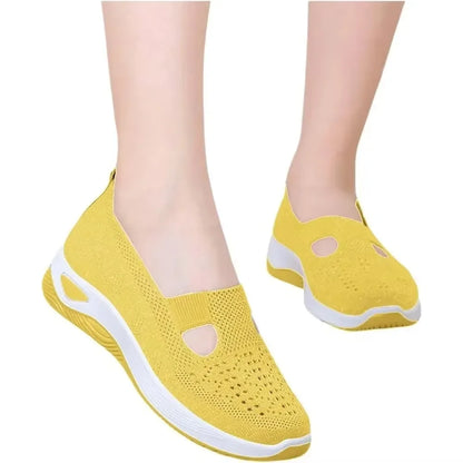 Women's Hiking Shoes Slip-On Breathable Textile with Memory Foam