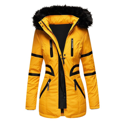 Women's Hooded Winter Coat with Stylish Design