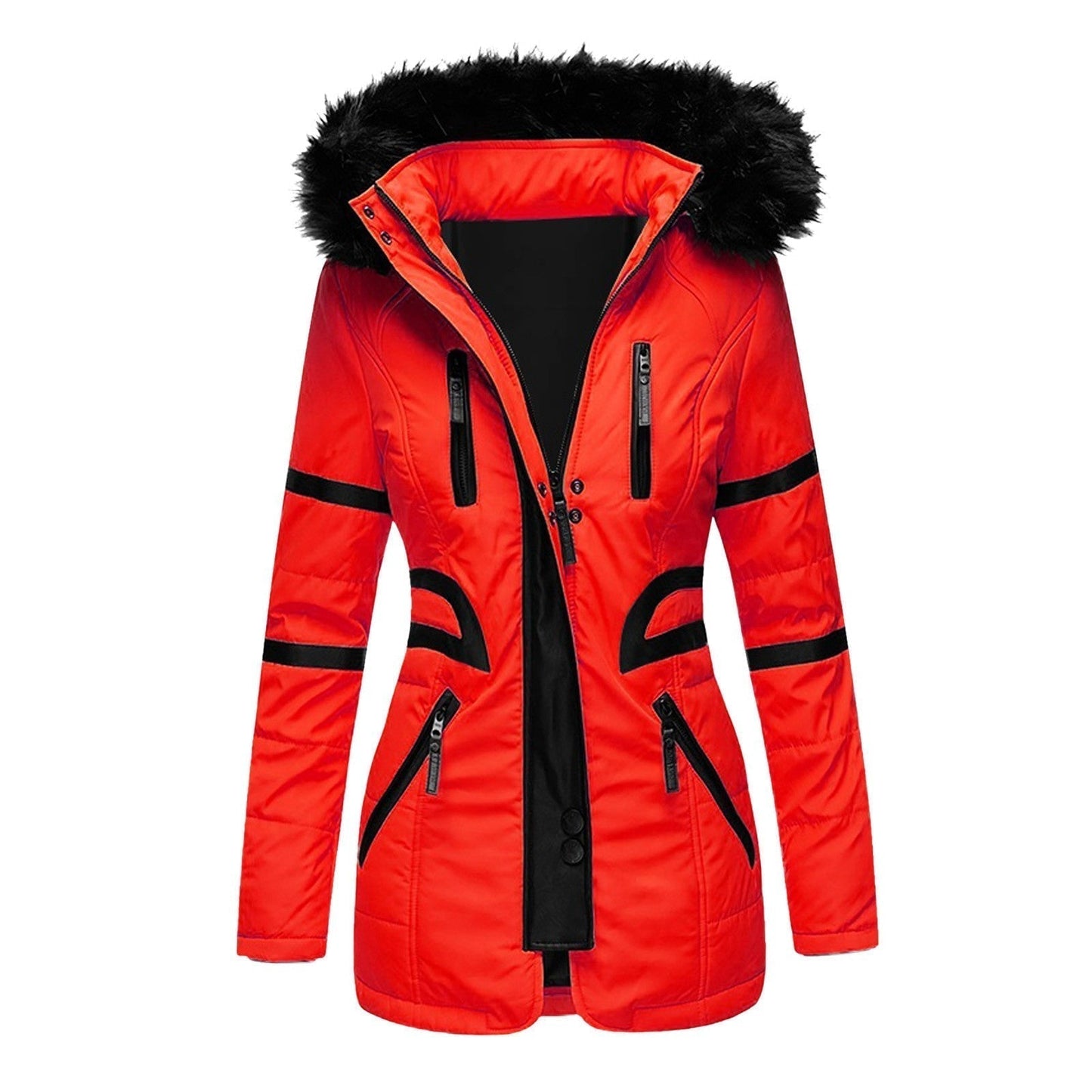Women's Hooded Winter Coat with Stylish Design