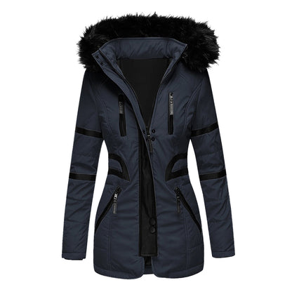 Women's Hooded Winter Coat with Stylish Design