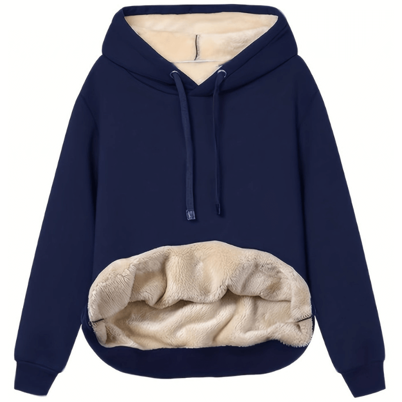 Women's Hoodie With Plush Lining