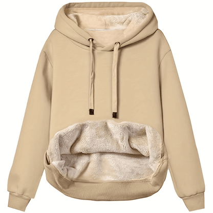Women's Hoodie With Plush Lining