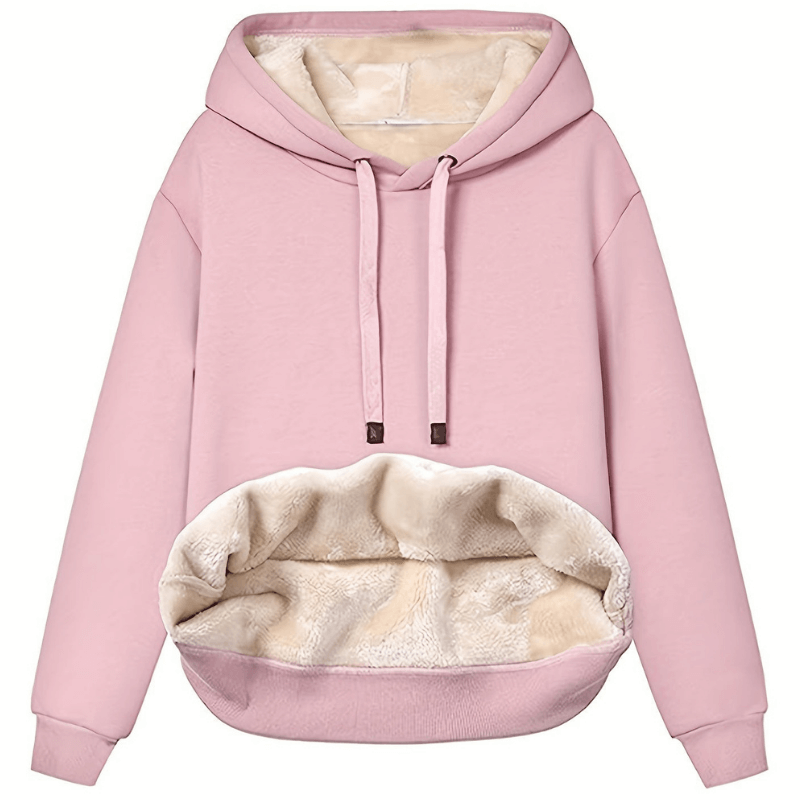 Women's Hoodie With Plush Lining