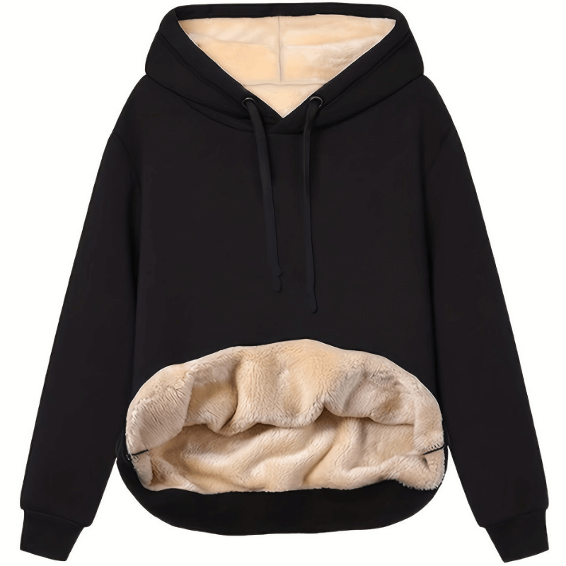 Women's Hoodie With Plush Lining
