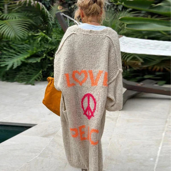 Women's Ibiza Cardigan Stylish Comfortable Cotton Relaxed Fit