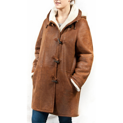 Women's Jacket Long Casual Style with Hood