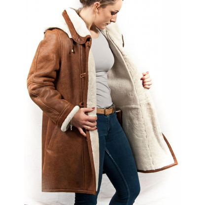 Women's Jacket Long Casual Style with Hood