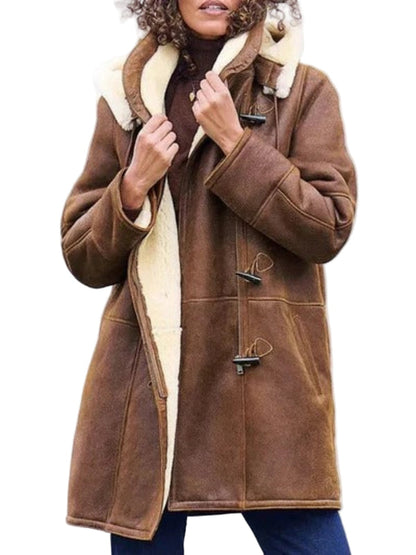 Women's Jacket Long Casual Style with Hood