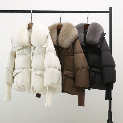 Women's Jacket Puffer With Luxury Finish