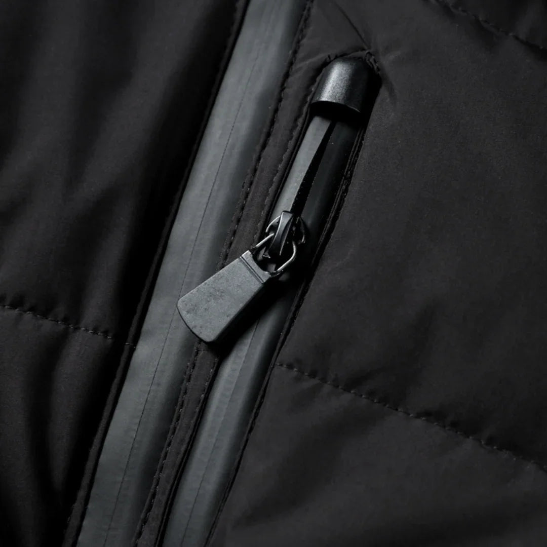 Women's Jacket Waterproof With Belt Chic Silhouette