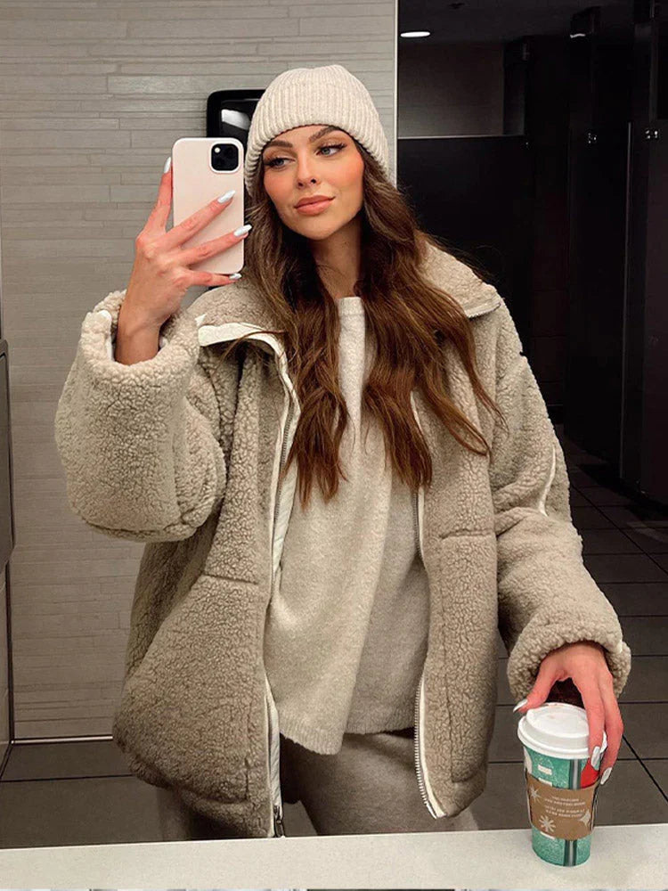 Women's Jacket Winter Loose fit Soft Breathable Material
