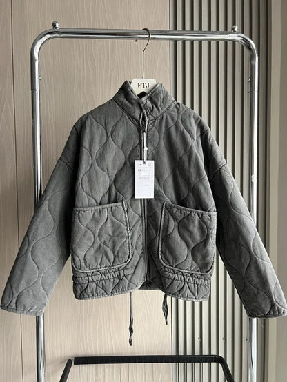 Women's Jacket with Practical Pocket Details