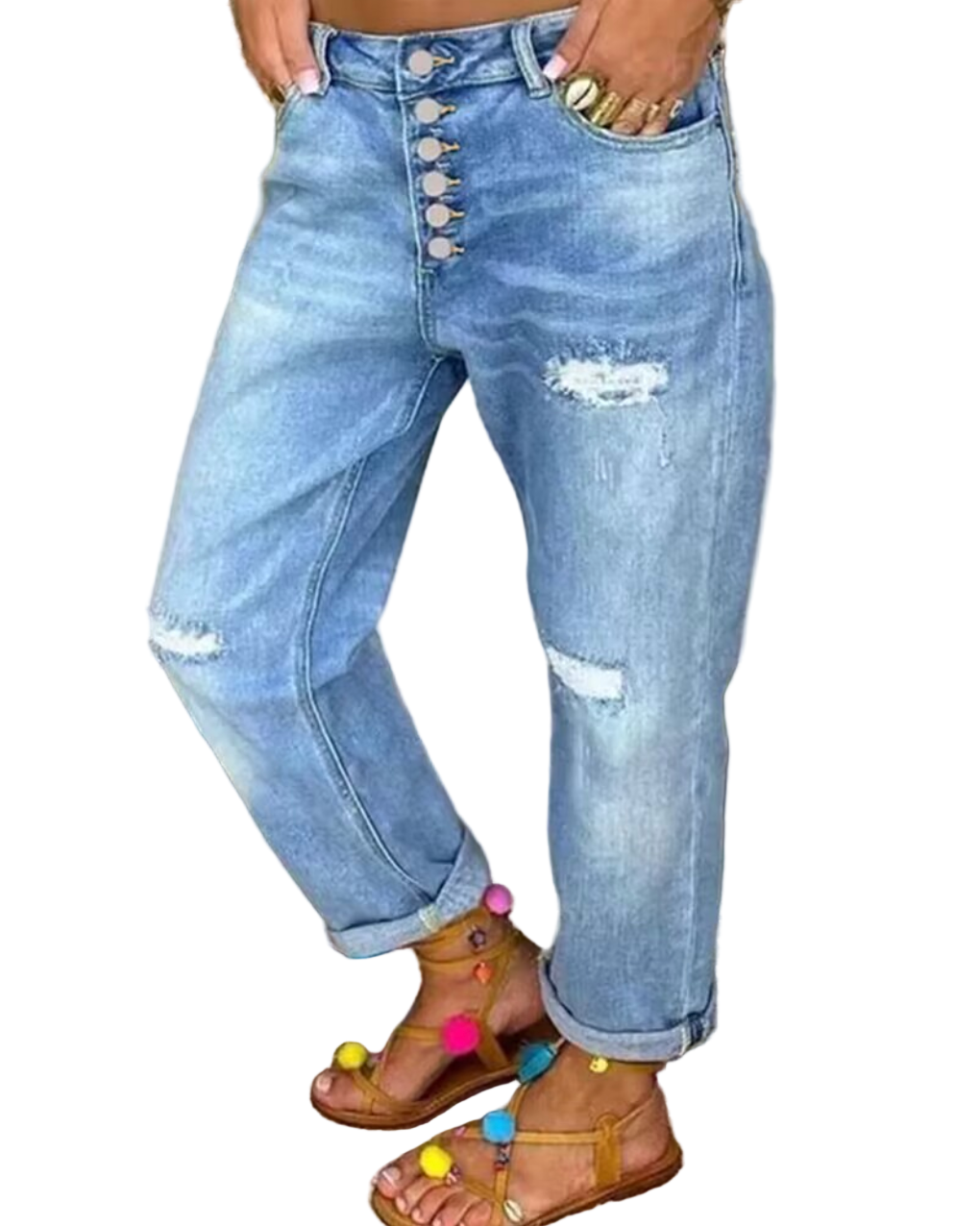 Women's Jeans Casual for Spring Summer