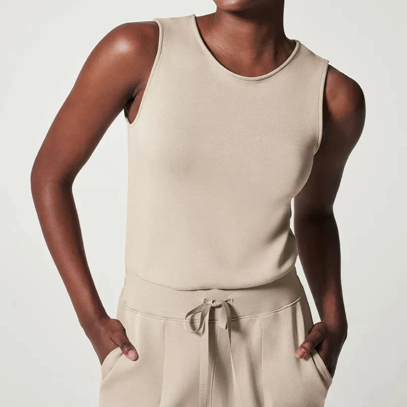 Women's Jumpsuit Elegant Airy With Wide Legs