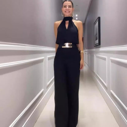 Women's Jumpsuit Festive Luxury Polyester for Summer
