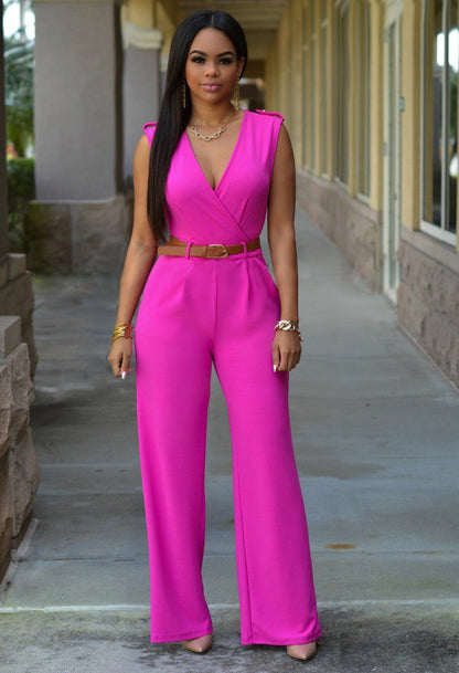 Women's Jumpsuit Festive Polyester Elegant Cut
