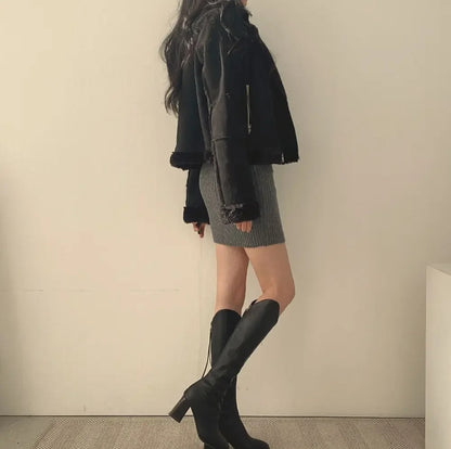 Women's Knitted Slim Bodycon