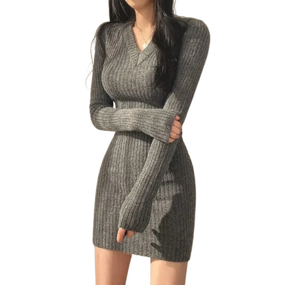 Women's Knitted Slim Bodycon