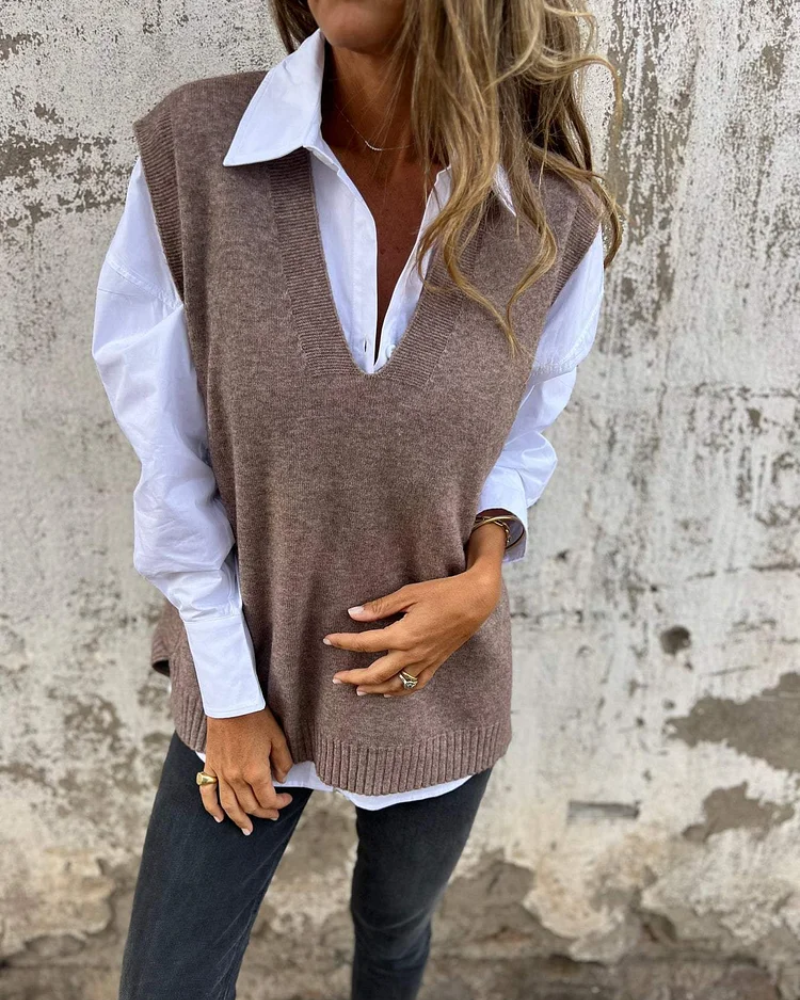 Women's Knitted Sweater Cardigan V-neck Lightweight