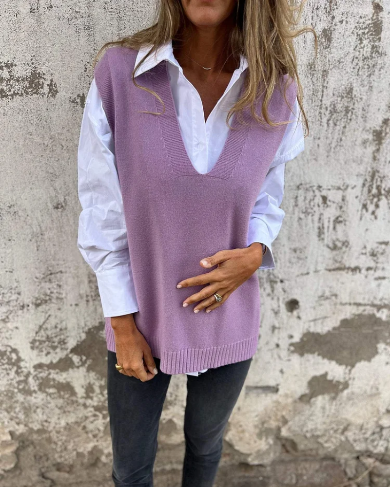Women's Knitted Sweater Cardigan V-neck Lightweight