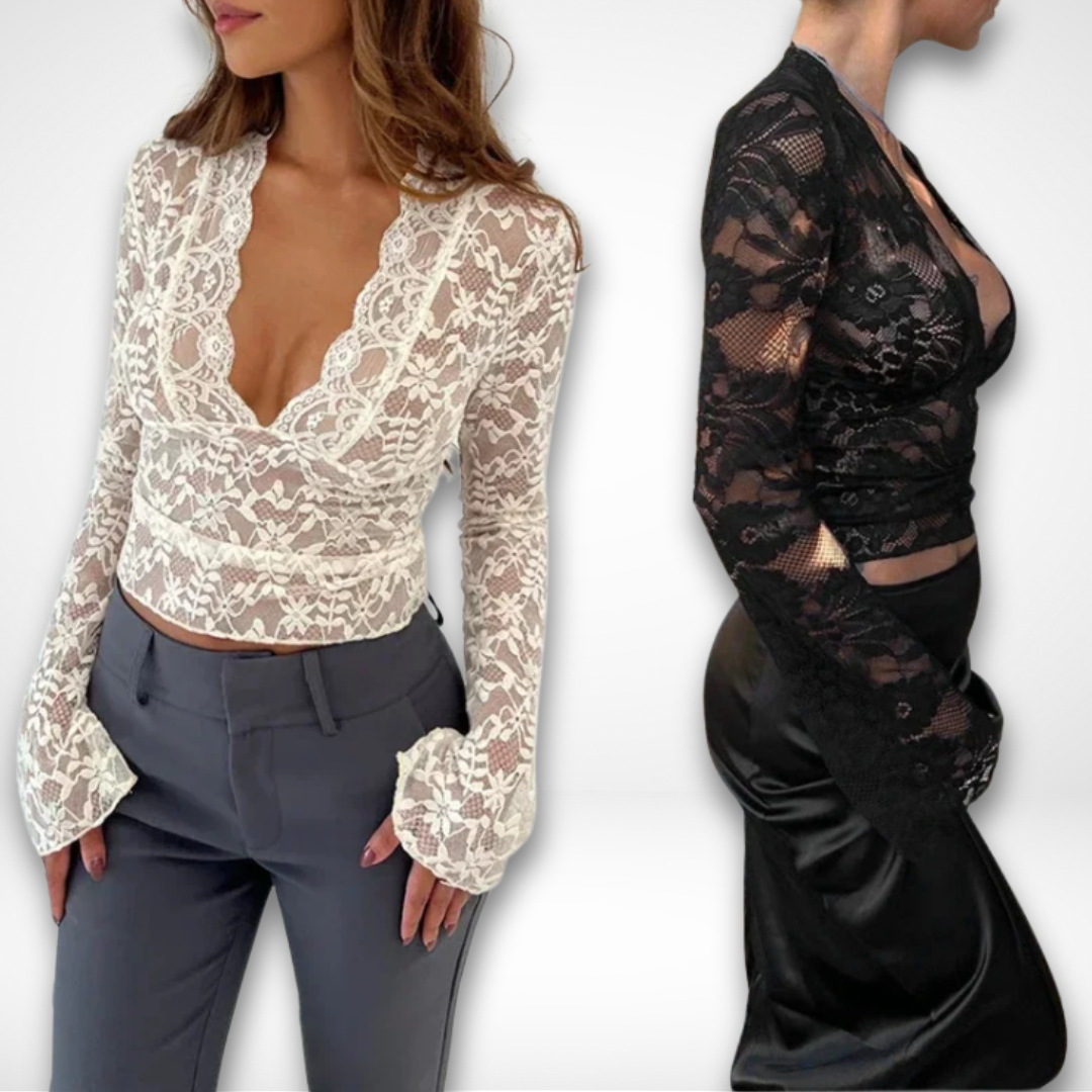 Women's Lace Top Elegant Chic