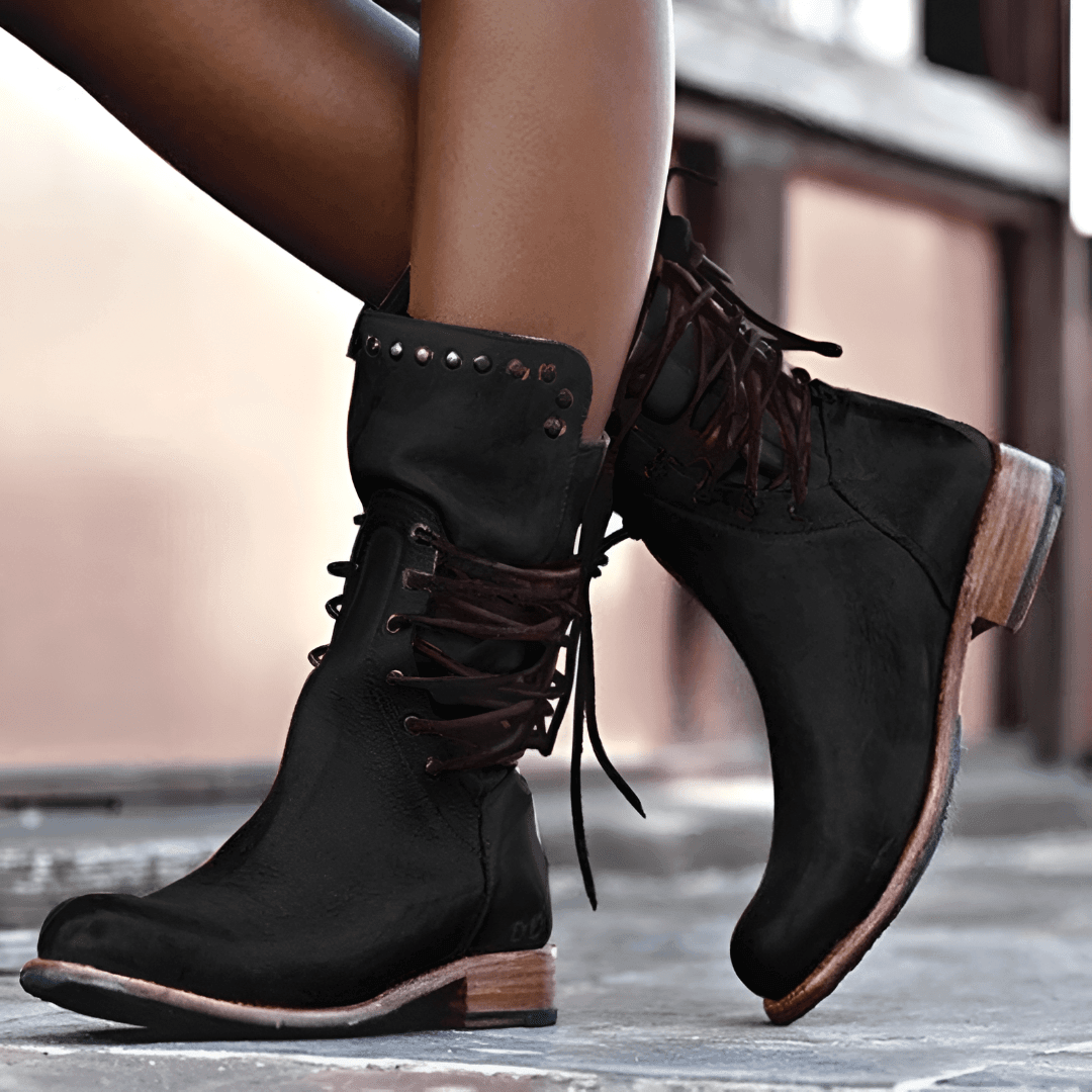 Women's Laced Ankle Boots Classic