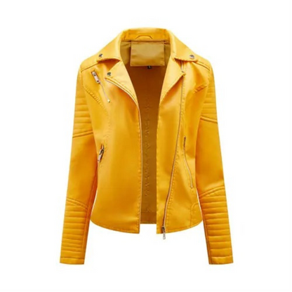 Women's Leather Style Jacket