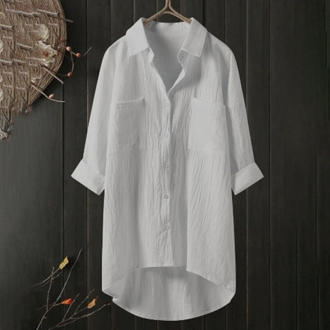 Women's Long Blouse Oversize Soft Fabric Modern Design
