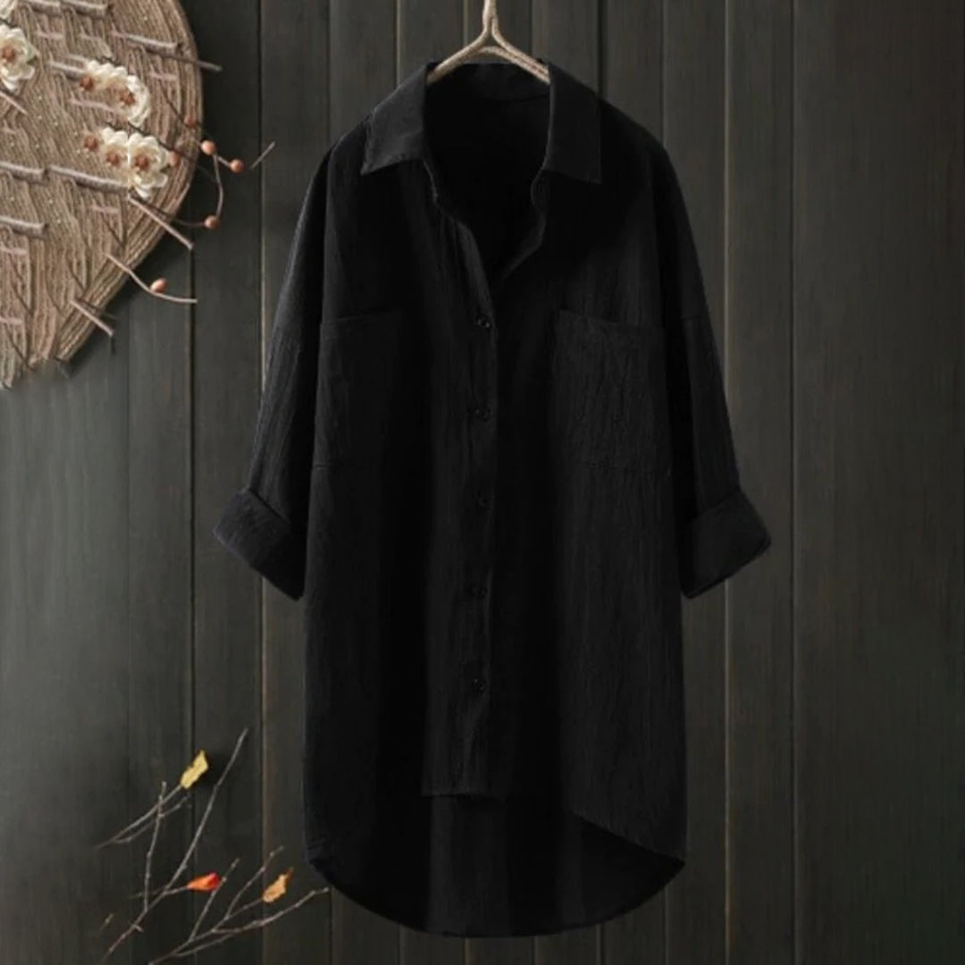 Women's Long Blouse Oversize Soft Fabric Modern Design