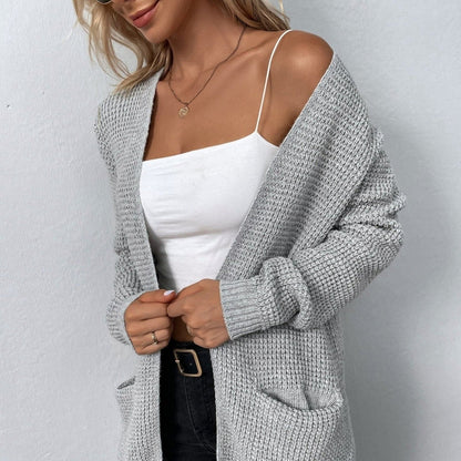 Women's Long Cardigan Stylish and Practical from High Quality Fabric