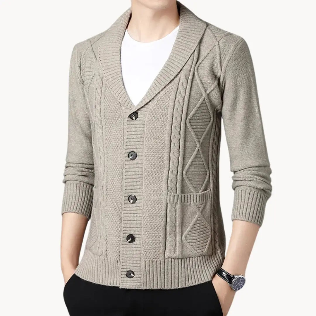 Women's Long Cardigan with Ribbed Details for Casual and Stylish Outfits