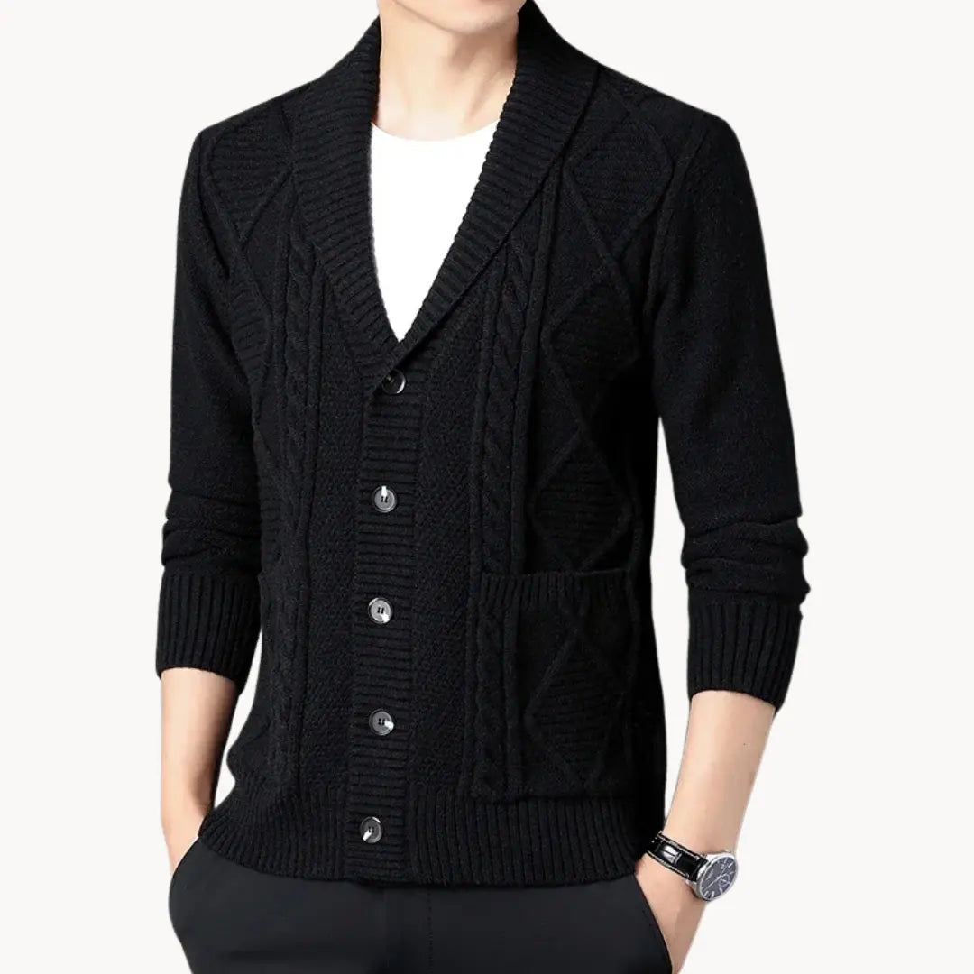 Women's Long Cardigan with Ribbed Details for Casual and Stylish Outfits