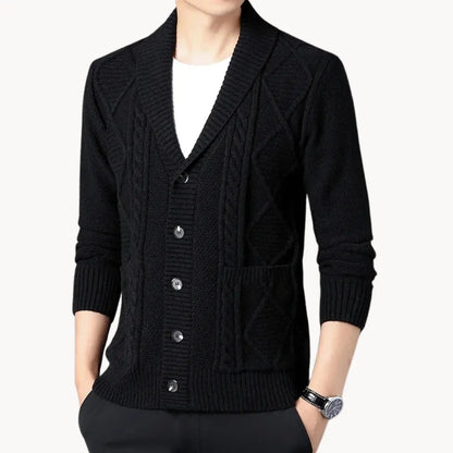 Women's Long Cardigan with Ribbed Details for Casual and Stylish Outfits