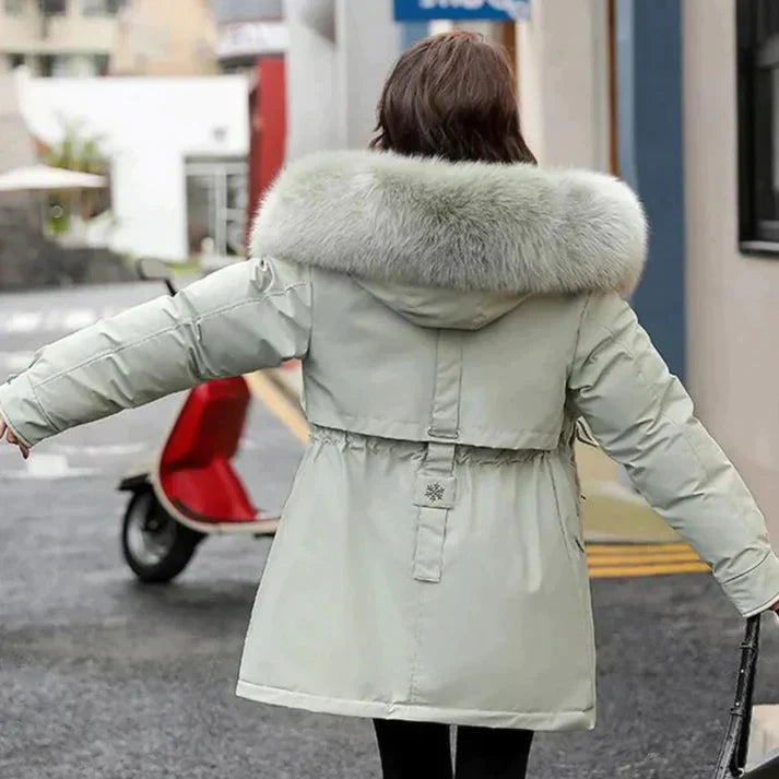 Women's Long Cloak With Hood For Cold Days