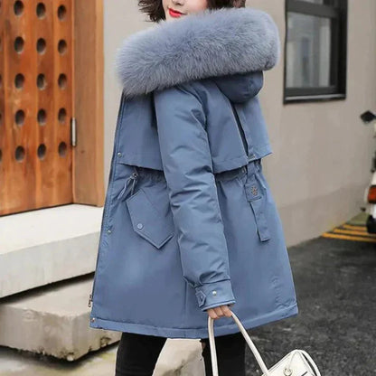 Women's Long Cloak With Hood For Cold Days