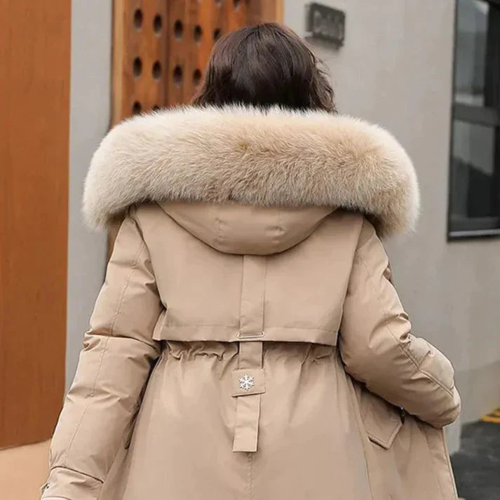 Women's Long Cloak With Hood For Cold Days