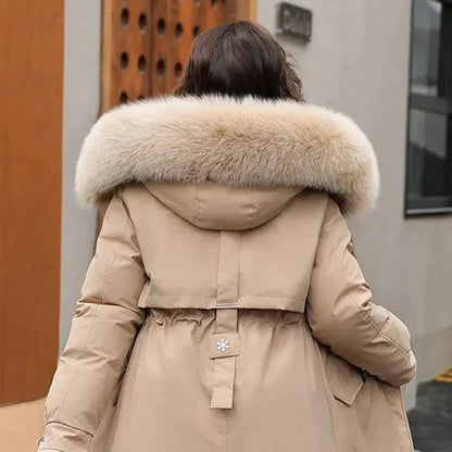 Women's Long Cloak With Hood For Cold Days