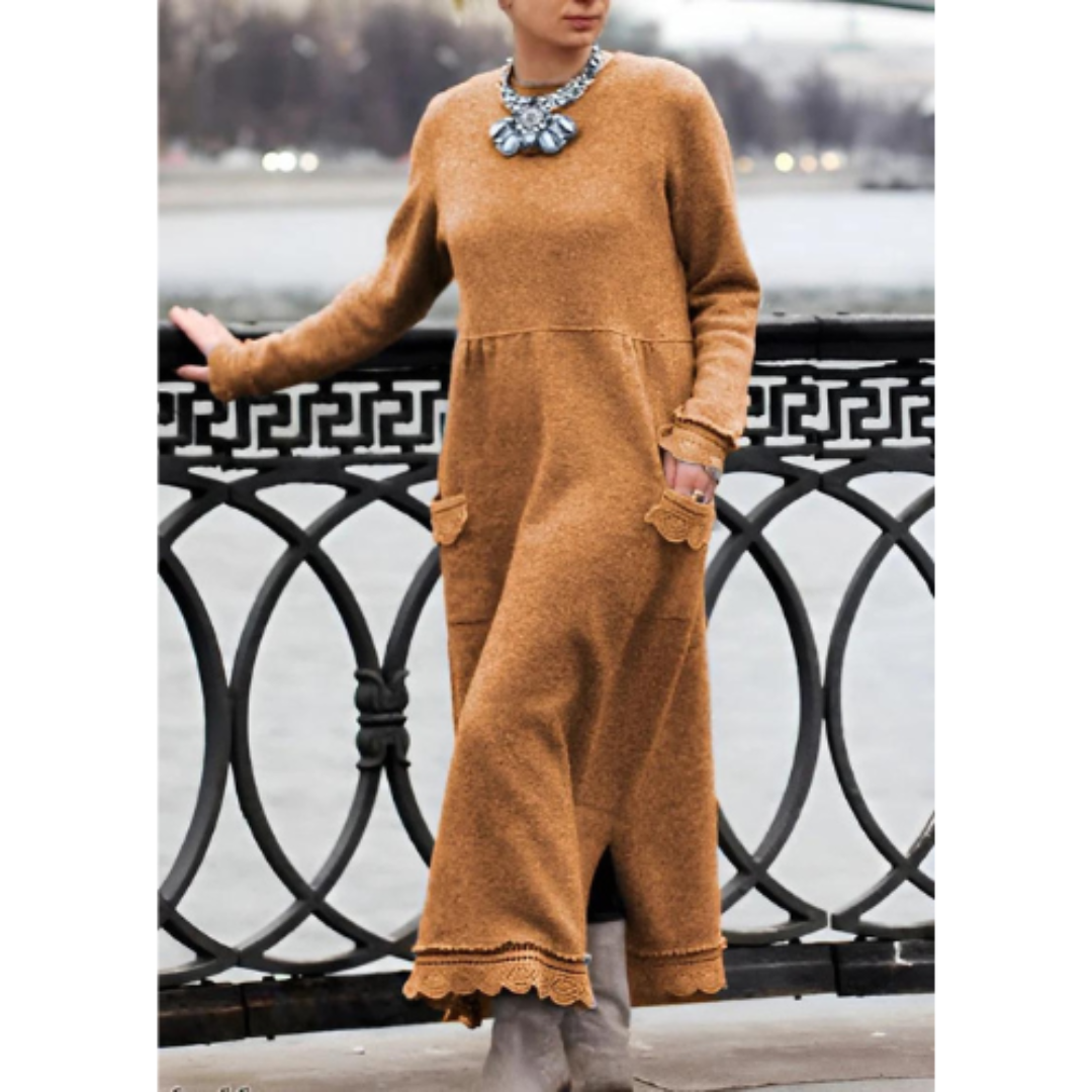Women's Long Dress Comfortable Maxi Style High Quality Fabric