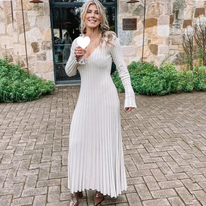 Women's Long Dress Stylish Cotton Autumn Fit