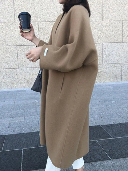 Women's Long Jacket Stylish and Comfortable
