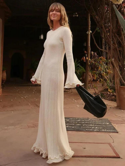 Women's Long Maxi Dress Flowing Soft Fabric