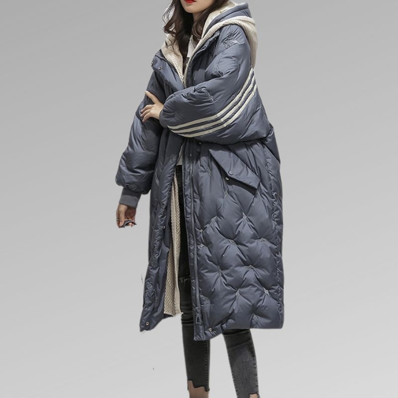 Women's Long Padded Jacket with Style