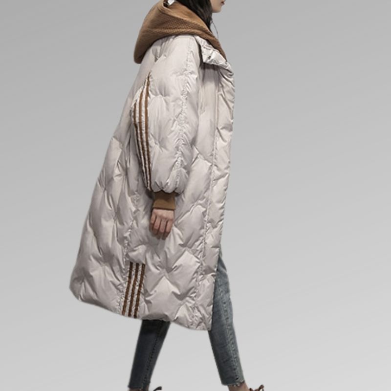 Women's Long Padded Jacket with Style